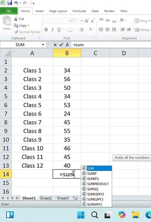 Quick Excel Tips Total add Up Cells In An Excel YouTube quick-excel-tips-total-add-up-cells-in-an-excel-youtube