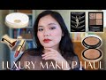 Luxury Makeup Try-On Haul | Bond No. 9 Lipstick, Hermes Bronzer (Sahara) &amp; YSL Mini Clutch Palette!