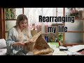 Living Alone in an Old Japanese House | Rearranging, Kimono Tea & Sakura
