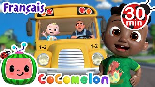 Les roues de l'autobus! 🚌 CoComelon - L'Heure de Cody Chanson + Comptines du Monde