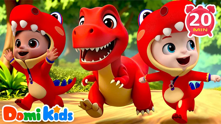 Roar, Run & Dance!🦖Fun Dinosaur Song | Dinosaurs for Kids | Nursery Rhymes | Animal Party