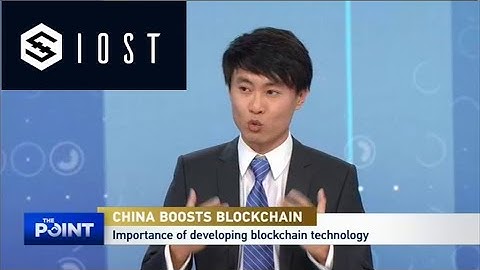 IOST the sleeping giant... on china tv