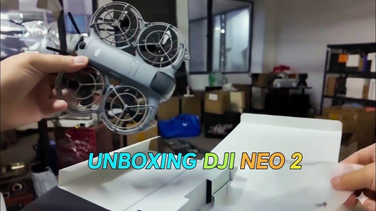 UNBOXING DJI NEO 2  +  TESTES