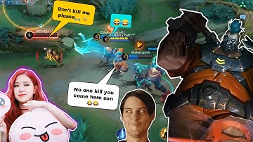 FRANCO FUNNY GAMEPLAY 😂 | FRANCO TROLLING ENEMIES 😂✅ |  #mlbb
