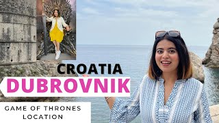 Dubrovnik Croatia Vlog I Game of Thrones I Travel Itinerary