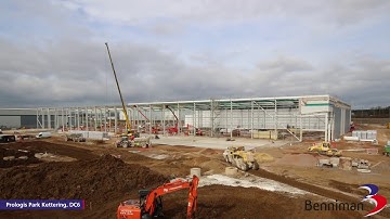 Prologis Kettering DC6 Timelapse Video