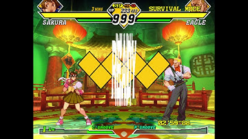 Capcom vs  SNK 2 EO - Nintendo Gamecube [Endless Survival, Sakura]