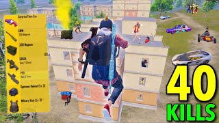 40 Solo Kills!!😱 MY NEW SEASON BEST GAMEPLAY in PUBG Mobile😍 BGMI screenshot 1