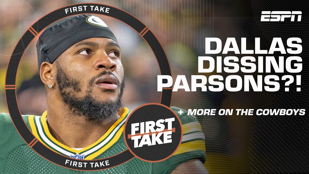 Are the Dallas Cowboys THROWING SHADE at Micah Parsons?! | First Take