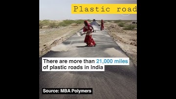 Plastic road in India | Road technology