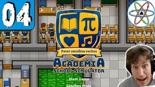 Dia de teste, quem passará? | Academia School Simulator Ep 04 - Gameplay PT BR screenshot 2
