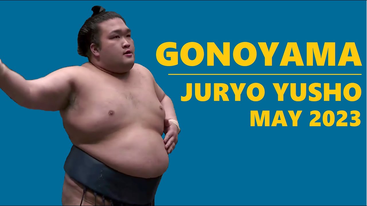 Gonoyama Juryo Yusho May 2023, 14-1, All Bouts