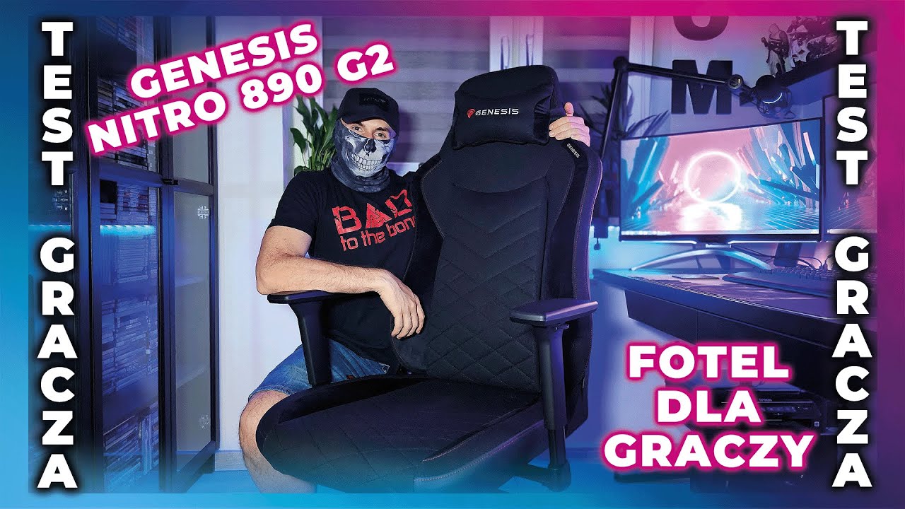 Fotel Dla Gracza Genesis Nitro 890 G2 - Fotel Gamingowy, Gaming Chair