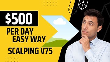 Deriv: Simple Scalping Strategy for lower time frame like 1 -15mns on V75 index (V10,V50)