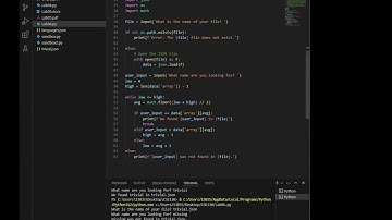 Lab 6: Advanced Search Program