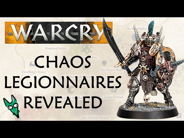 Chaos Legionnaires Warcry Warband - Age of Miniatures