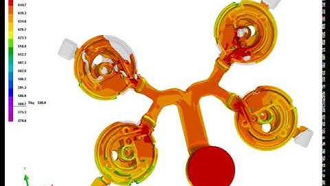 HPDC casting simulation