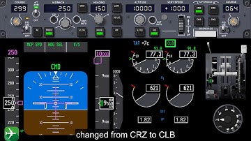 B737NG 2. Climb in Vertical Speed. How does it work?