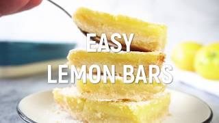 Lemon Bars Recipe