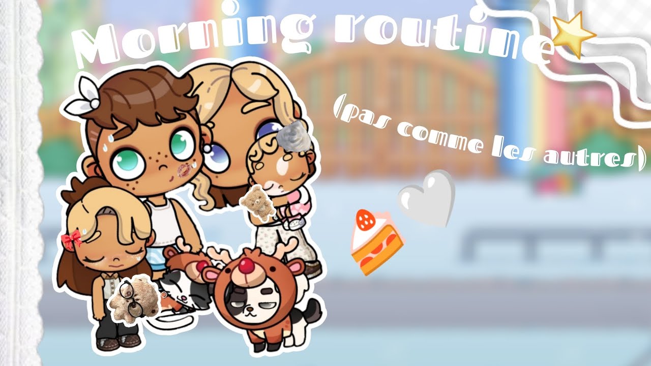 Morning routine chill ★With voice ★In avatar world.