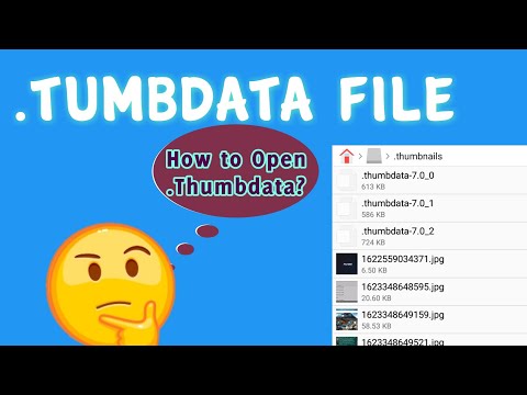 How to open .thumbdata file