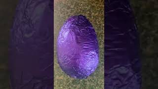 Melting Easter egg chocolate 🍫