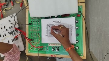 Practical Digital Electronics Lab: Real-Time NAND & NOR Gate Implementation