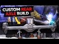 Custom rear axle build  reckless wrench garage