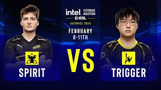 Spirit vs. trigger  IEM SC2 Katowice 2024  Group Stage