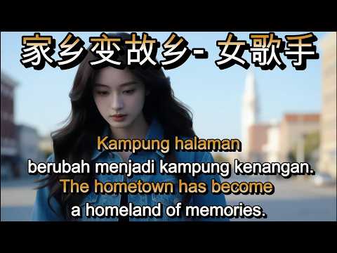 家乡变故乡- 女歌手🎵cover🎵jia xiang bian gu xiang