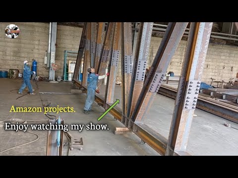 process of install steel building. #jobs #installation - YouTube