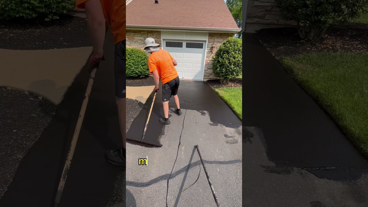 WHY CHARGE A MINIMUM Satisfying Asphalt Sealcoating Business