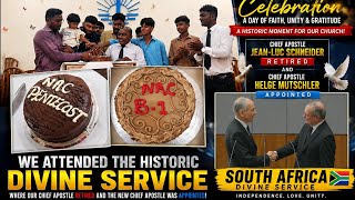 South Africa Divine Service 🇿🇦 | Pentecost  | Chief Apostle Schneider Retires & New Chief Appointed