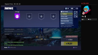 Fortnite Live PS4 Broadcast