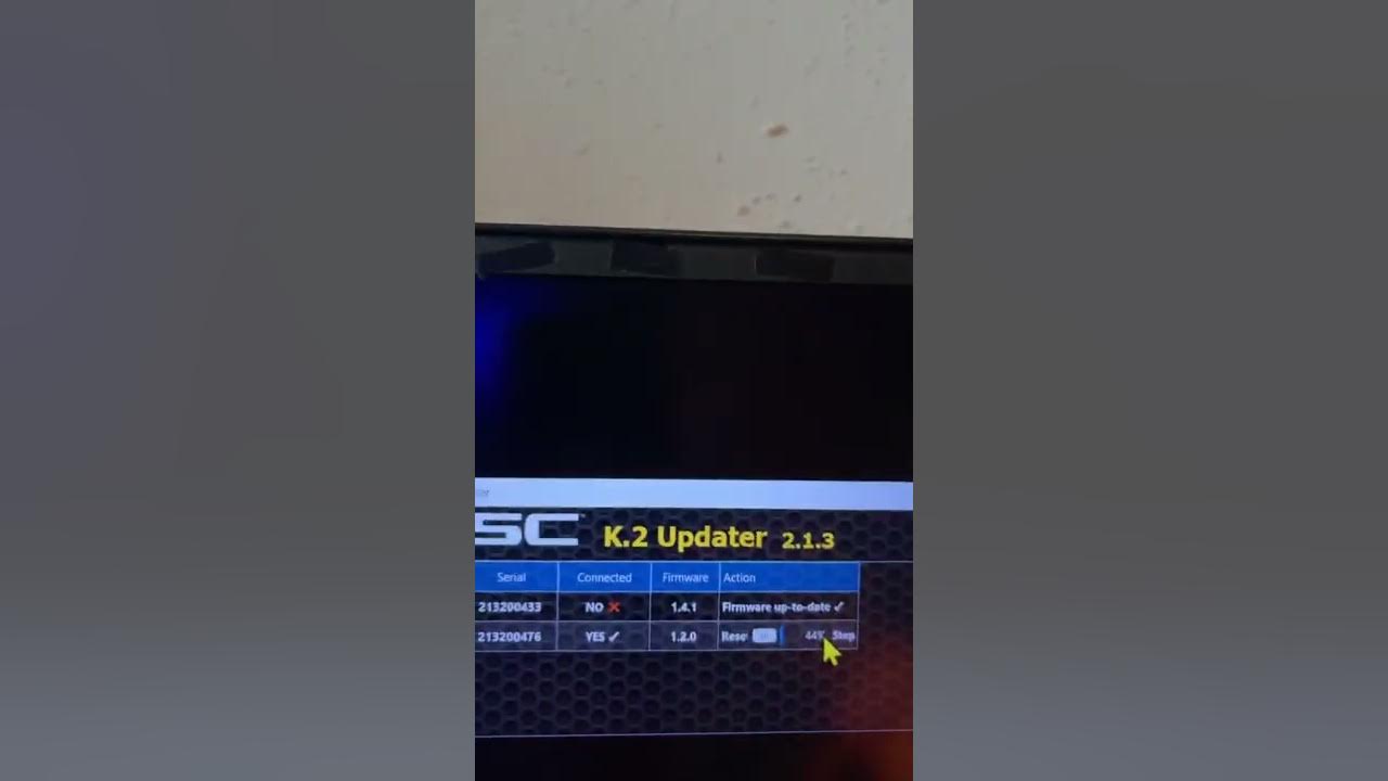 QSC FIRMWARE UPDATE K12.2 YouTube