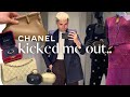 almost GOT KICKED OUT OF CHANEL for this vlog.. Luxury Shopping Vlog 2022