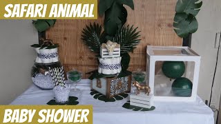 Animal Baby Shower Decoration for Boy