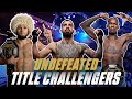 Undefeated UFC Title Challengers