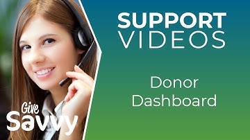 Give Savvy - Donor Dashboard