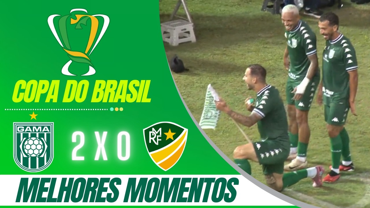 MELHORES MOMENTOS - GAMA X MONTE RORAIMA - COPA DO BRASIL