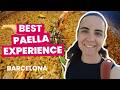 I Try the BEST Paella Experience in Barcelona 🇪🇸🥘 (Save This for your Trip)