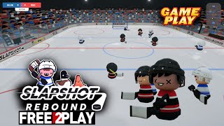 Slapshot: Rebound ★ PC Steam [ Free to Play ] online hockey game 2020 ★ Ultra HD 1080p60FPS