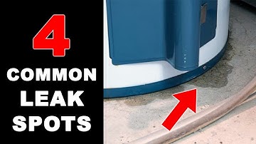 Water Heater Leaking From Bottom. What To Do? Easy Fix? Does It Need to be Replaced?