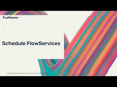 Scheduler for FlowService | webMethods.io Integration