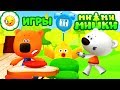 Детский уголок/Kids'Corner #15  Мимимишки книжки! Кеша, Цыпа и Тучка в мини-играх!