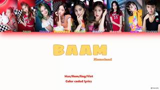 [Vietsub]MOMOLAND (모모랜드) -  BAAM (배엠) (Color Coded Lyrics Han/Rom/Eng/Viet)
