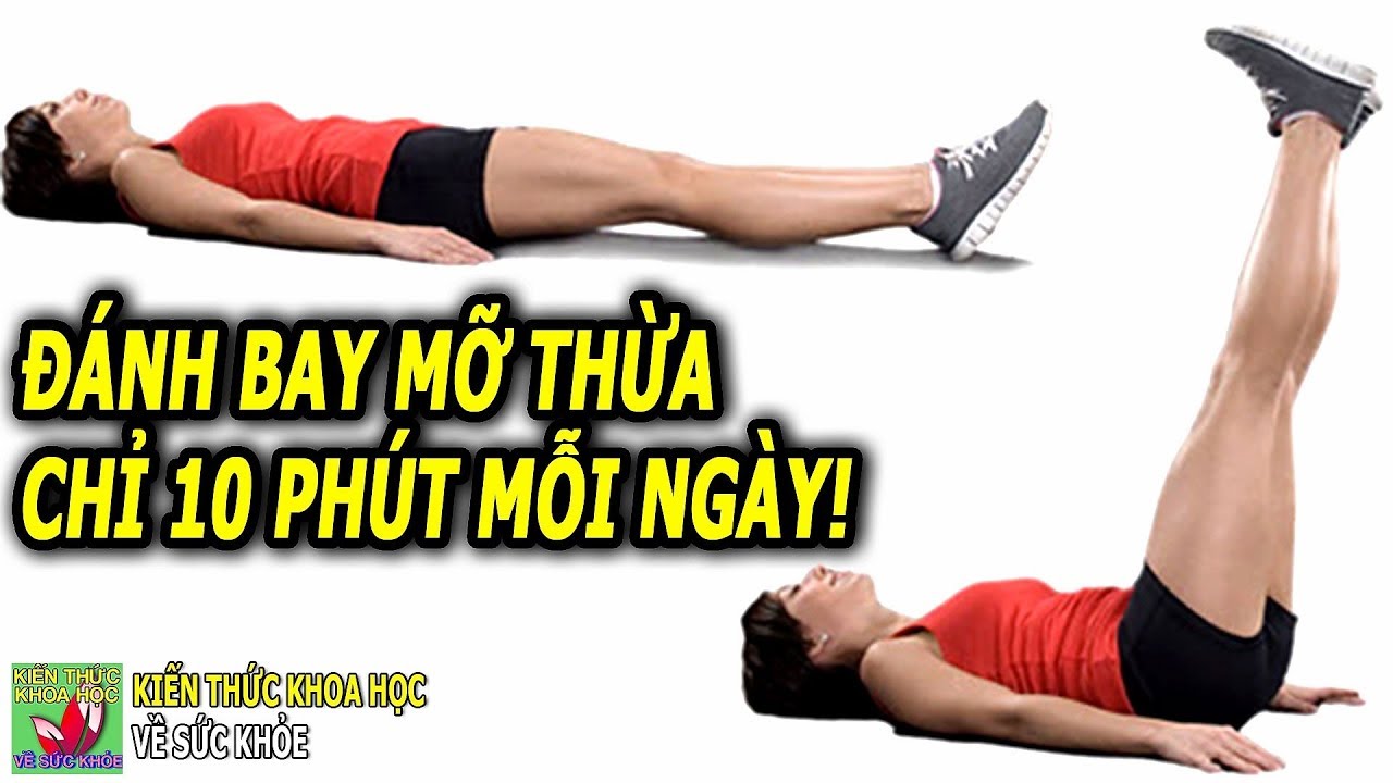 GIẢM MỠ BỤNG HIỆU QUẢ VỚI BÀI TẬP 10 PHÚT MỖI NGÀY TẠI NHÀ - YouTube