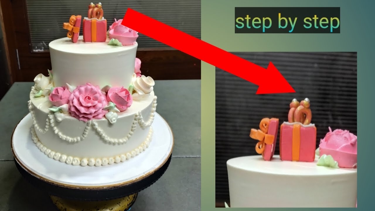 Ring ceremony Cake Design Anniversary Ring Cake kaise Banaye Cake