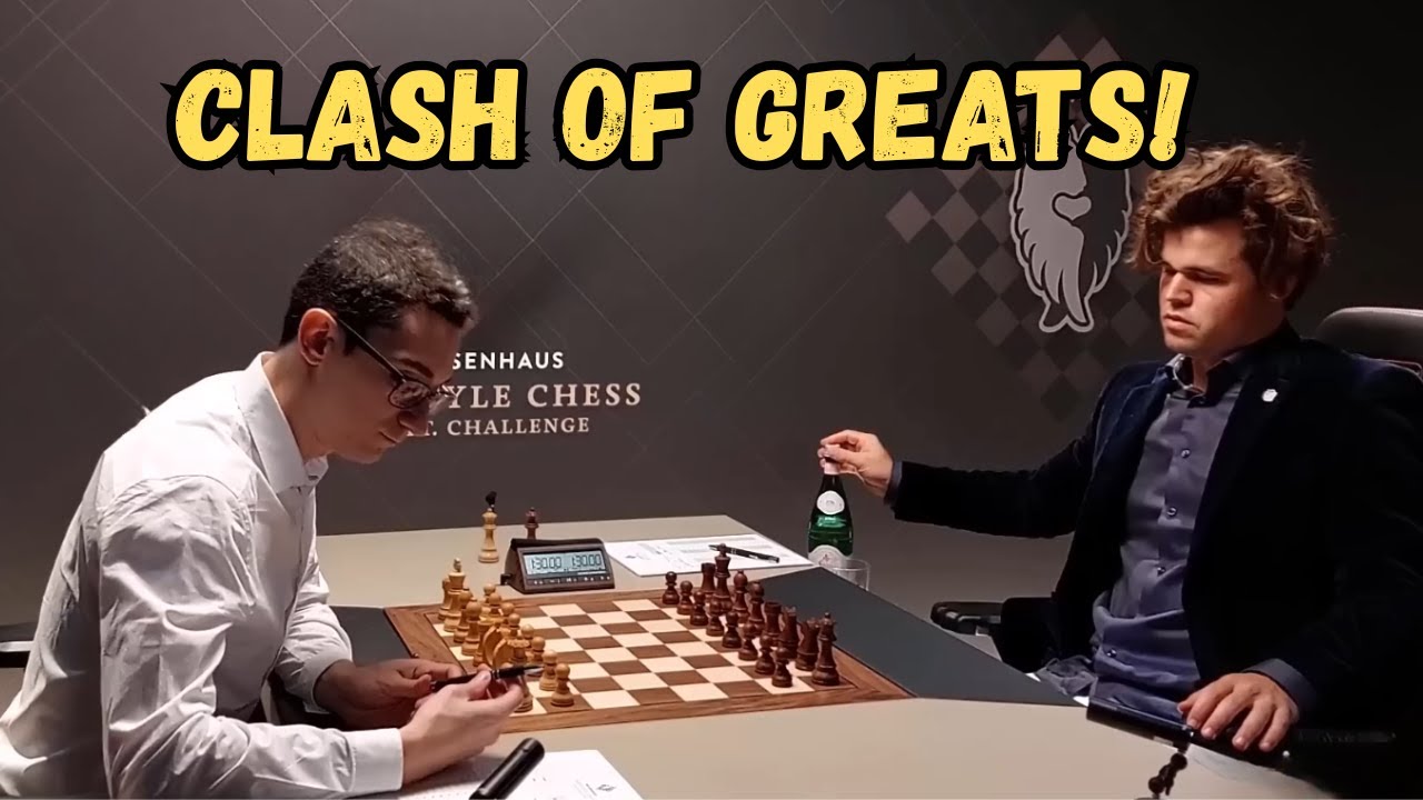 Chess Greats Clash! Fabiano Caruana vs Magnus Carlsen - YouTube
