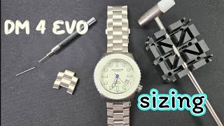 Aragon Divemaster 4 EVO Unwrap and Size the Bracelet